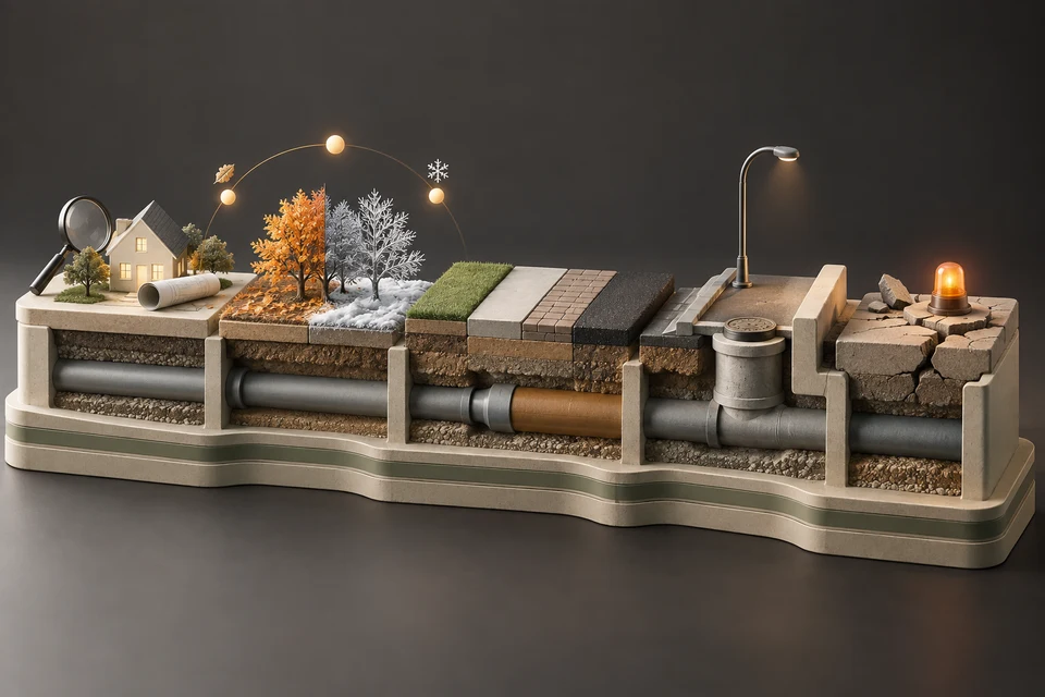 Conceptual illustration of approvals · work window · closeout